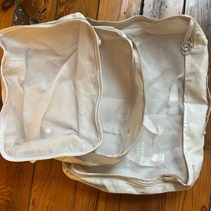 Cream Travel Packing Cubes